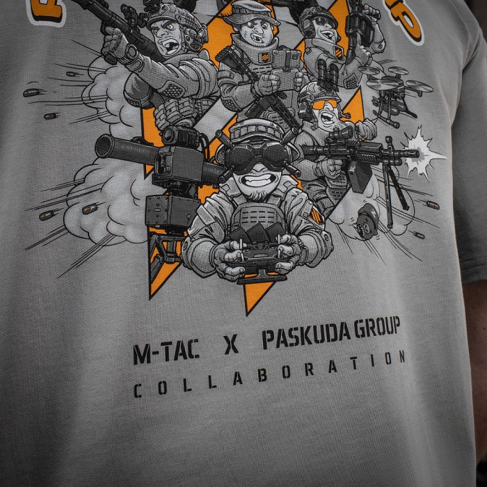 M-Tac футболка Paskuda Group Light Grey