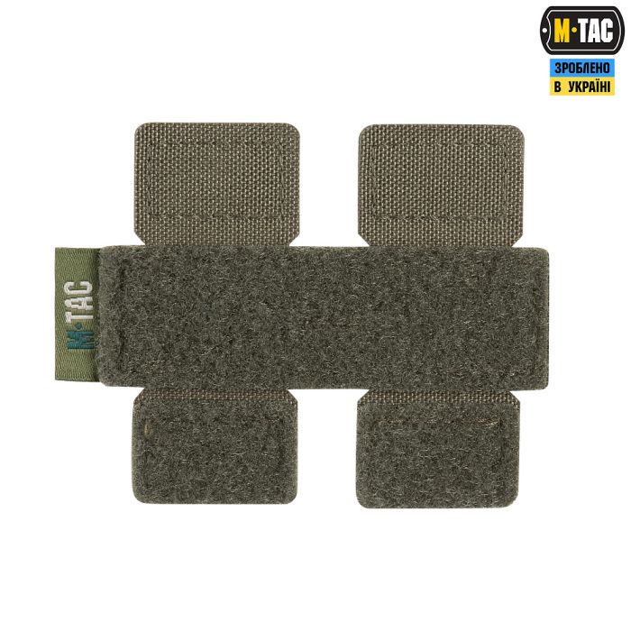 M-Tac панель для нашивок на MOLLE 80x26 Ranger Green