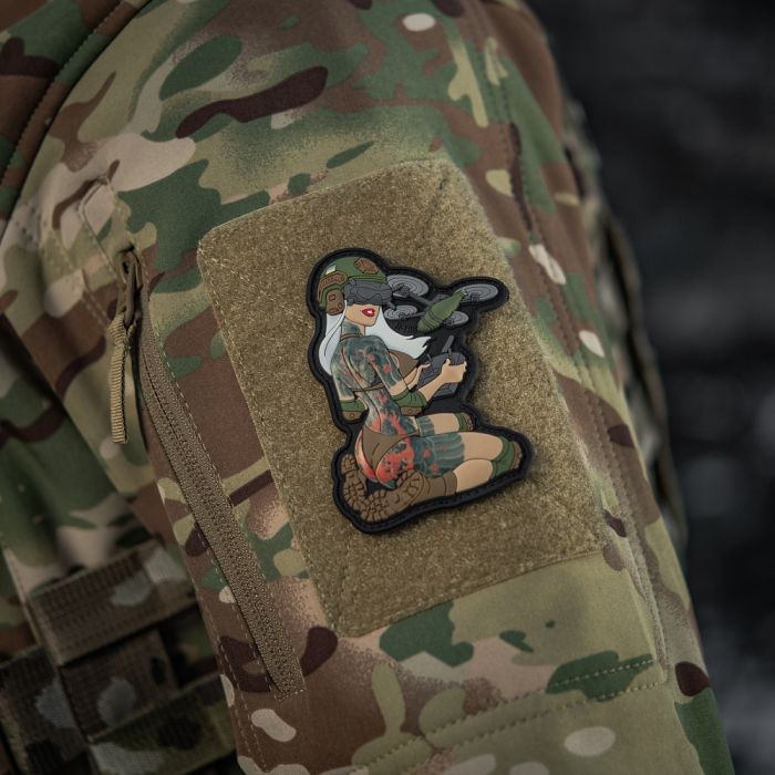 M-Tac нашивка Tactical girl №6 PVC Якудза V3