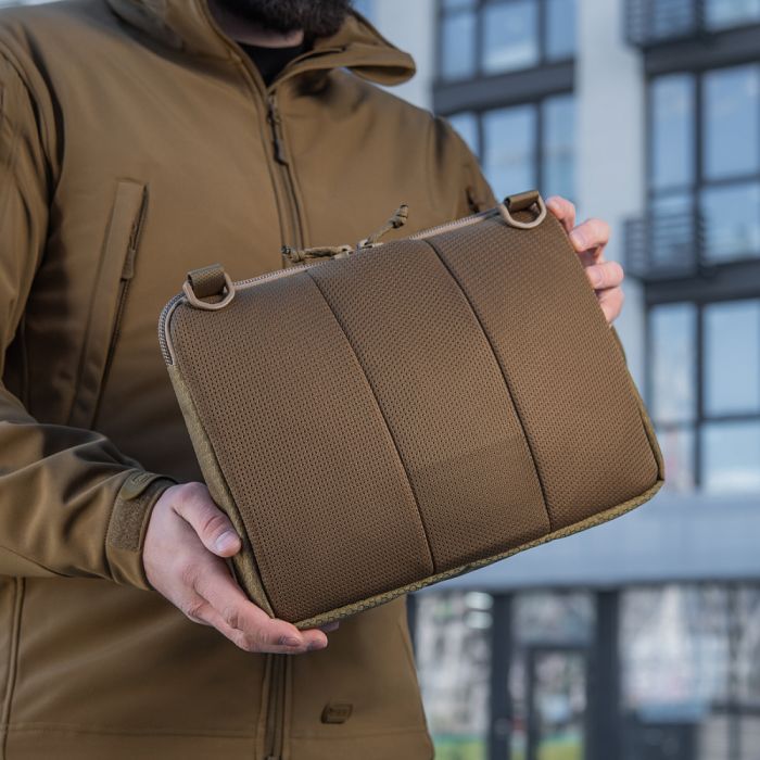 M-Tac сумка Admin Bag Large Elite з липучкою Hex Coyote