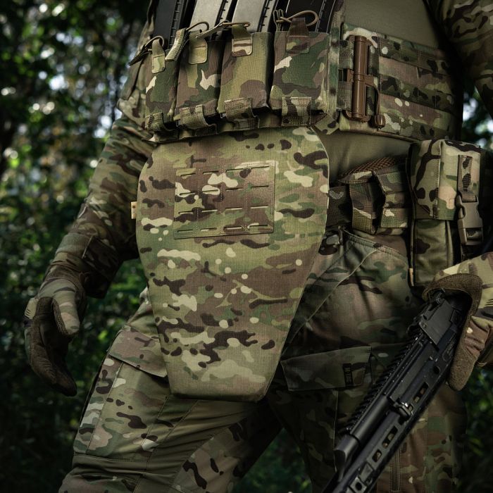 M-Tac фартух протиуламковий з балістичним пакетом 2 клас (BRONYX) Laser Cut XL Multicam