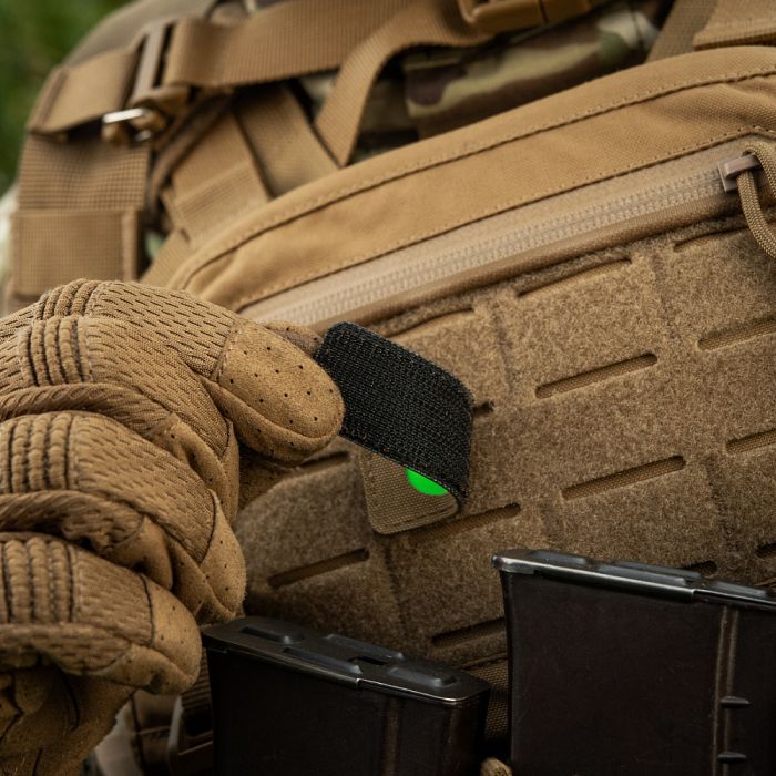 M-Tac нашивка Cat Eyes Laser Cut Coyote/Green/GID