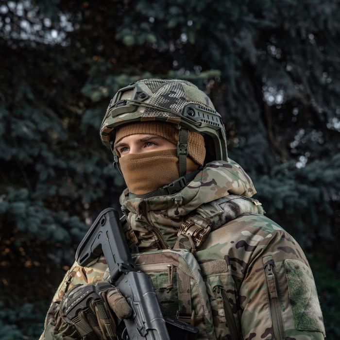 M-Tac шапка-підшоломник Gen.II фліс ріп-стоп Coyote Brown