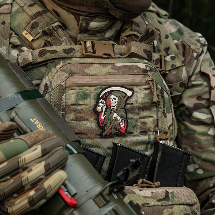 M-Tac нашивка Time PVC Black/Olive