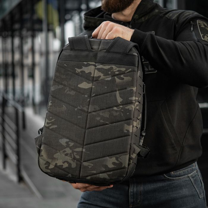 M-Tac рюкзак Sturm з ергономічними лямками X-Large Elite Gen.II Multicam Black