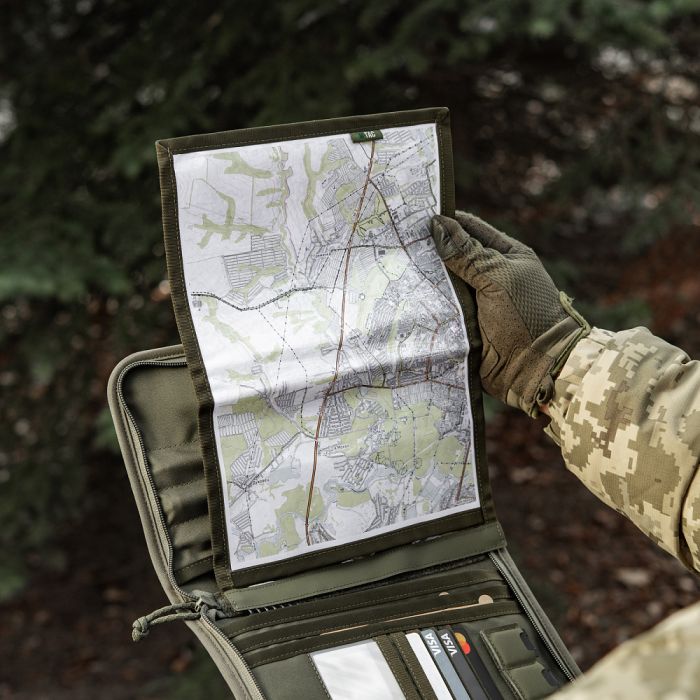 M-Tac планшет-органайзер А5 Elite Ranger Green