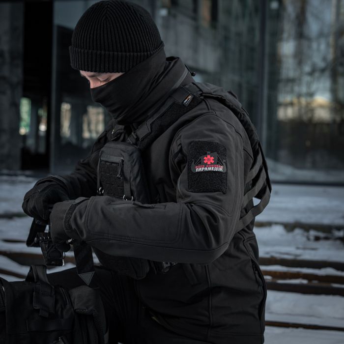 M-Tac нашивка Viking Evac UA Black