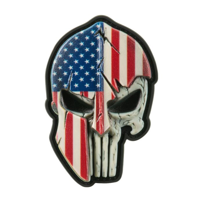 Нашивка Punisher Sparta PVC USA