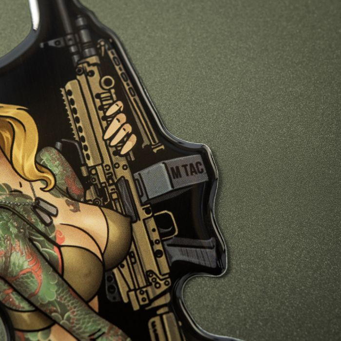 M-Tac наклейка об'ємна Tactical girl №5 Якудза