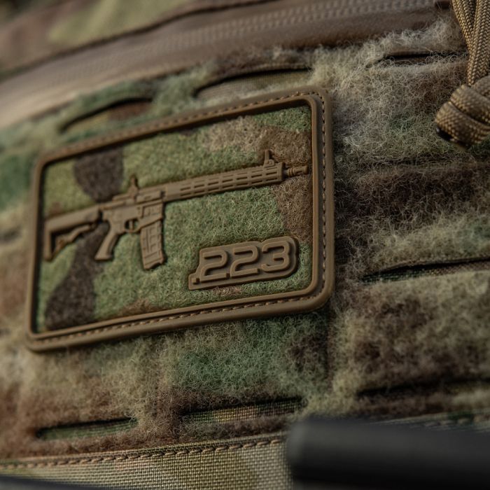 M-Tac нашивка AR-15 Velcro/PVC Multicam