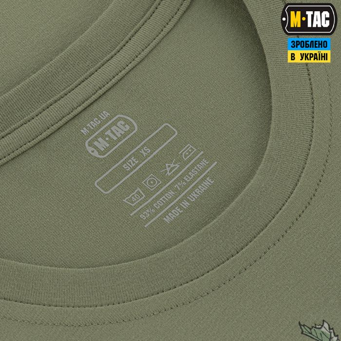 M-Tac футболка Тризуб калина camo Light Olive