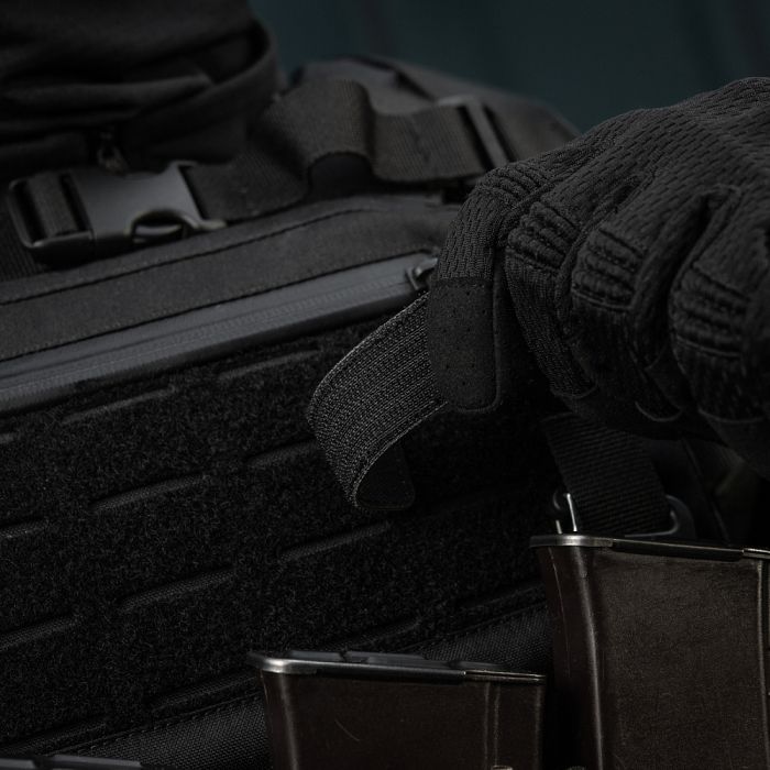 M-Tac нашивка Cat Eyes Laser Cut Black/Yellow/Blue/GID