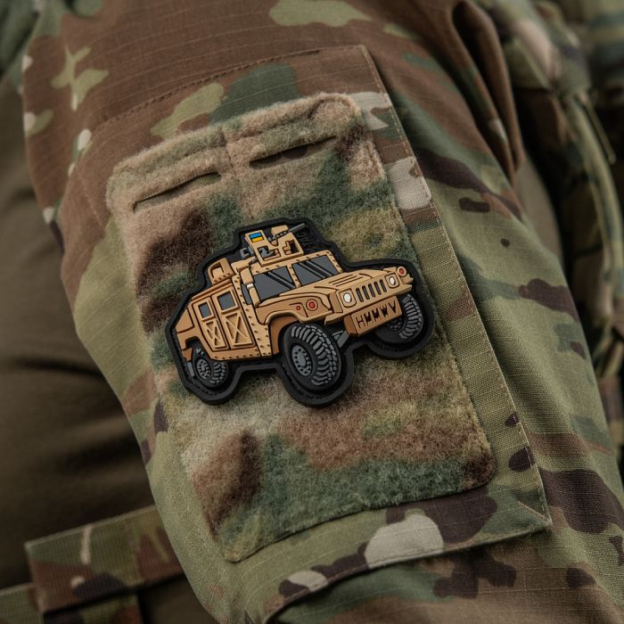 M-Tac нашивка HMMWV (PVC) coyote