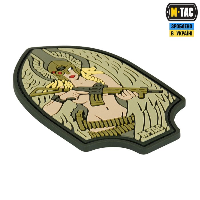 M-Tac нашивка Піка Валькірія PVC olive