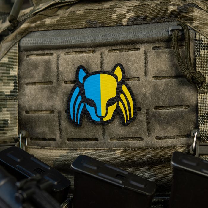 M-Tac нашивка Cat Predator Black/Yellow/Blue