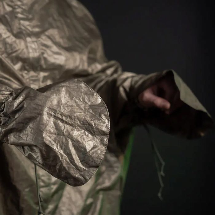 Балістика Антитепловізійне пончо-плащ "Чугайстер" (Камуфляж "Хащі")