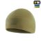 M-Tac шапка Watch Cap Elite фліс (320г/м2) з липучкою Tan