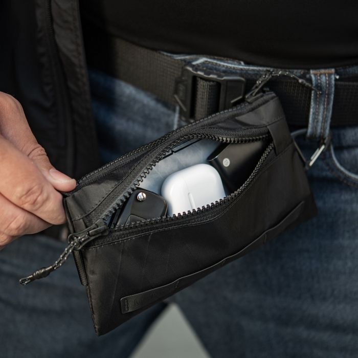 M-Tac гаманець горизонтальний з карабіном X-Pac Elite Black