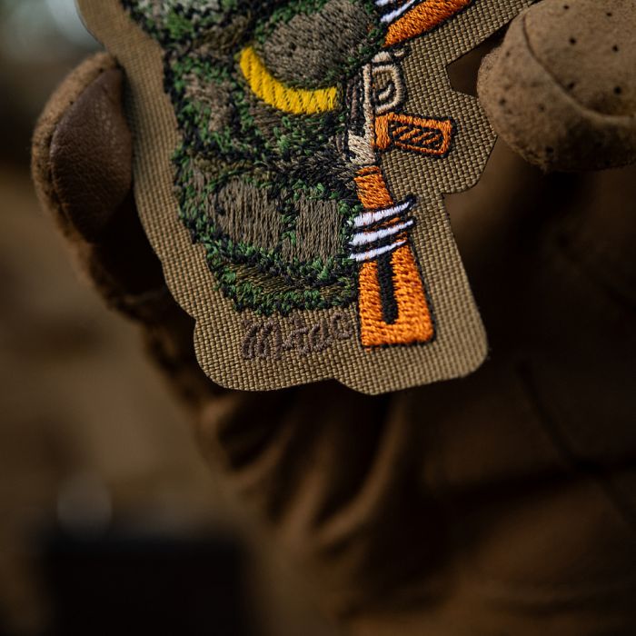 M-Tac нашивка Лінивець (вишивка) Coyote