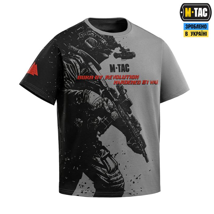 M-Tac футболка Warrior Oversize Light Grey