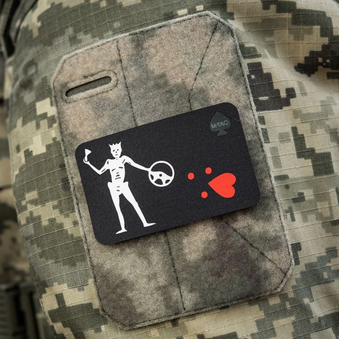 M-Tac нашивка прапор Чорна Борода Driver Black