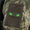 M-Tac нашивка Cat Eyes Laser Cut Ranger Green/Green/GID