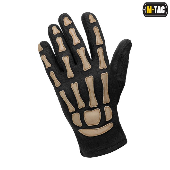 M-Tac рукавички Skeleton Nomex Black/Coyote