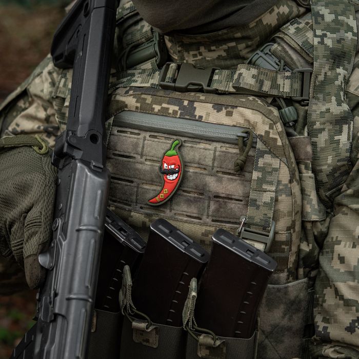 M-Tac нашивка Перчик 3D підполковник (PVC)