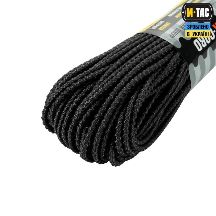 M-Tac паракорд Shock-Cord 3mm 30m Dragon Skin Black