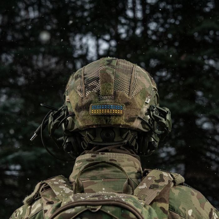 M-Tac нашивка прапор України 25х80 Velcro/PVC Multicam