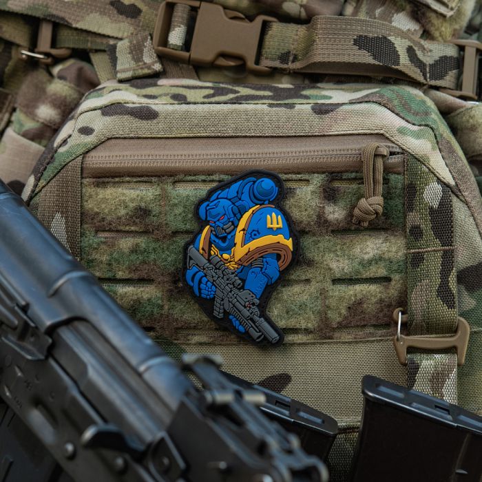 M-Tac нашивка Штурмовик Yellow/Blue