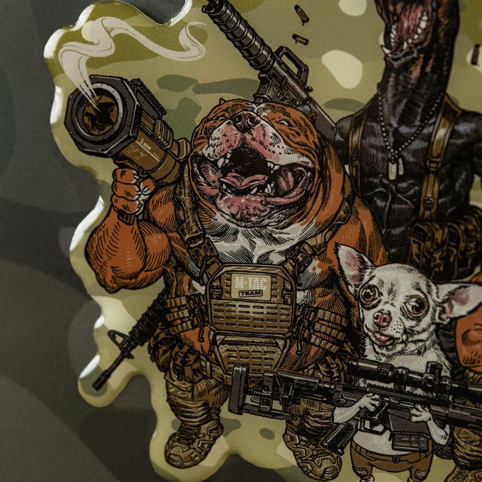 M-Tac наклейка об'ємна Rex Team