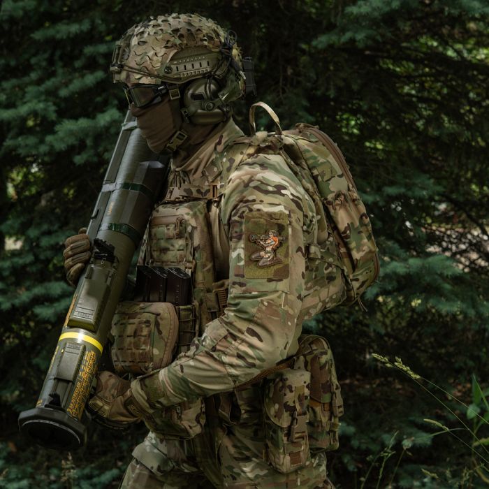 M-Tac нашивка Tactical girl №10 PVC Skandinavik