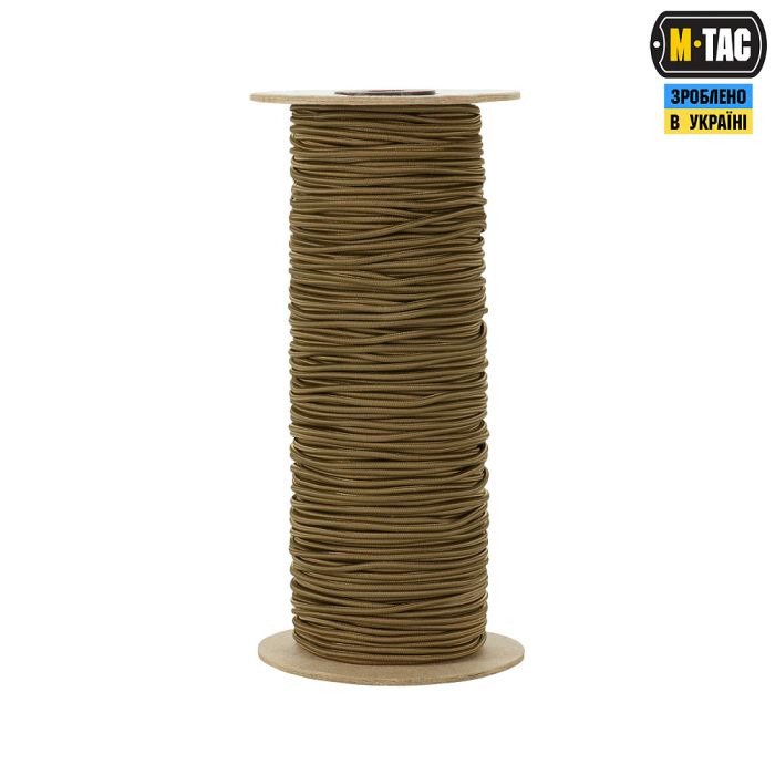 M-Tac паракорд Shock-Cord 3 mm 100m Coyote