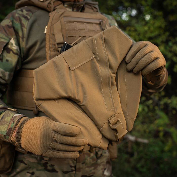 M-Tac Балістичний захист паху Groin Protection GEN.II 2 клас захисту (FMS) Coyote
