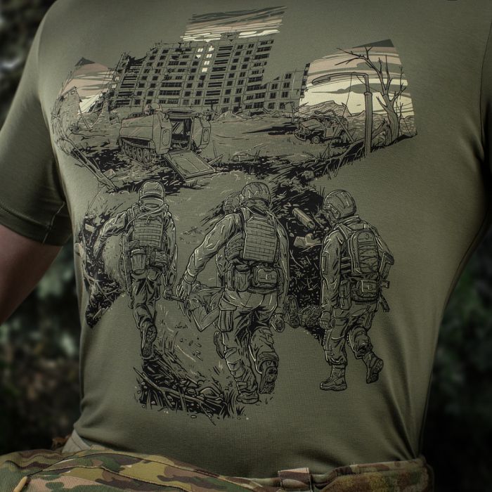 M-Tac футболка EVAC Light Olive