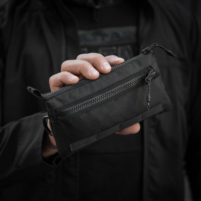 M-Tac гаманець горизонтальний з карабіном X-Pac Elite Black