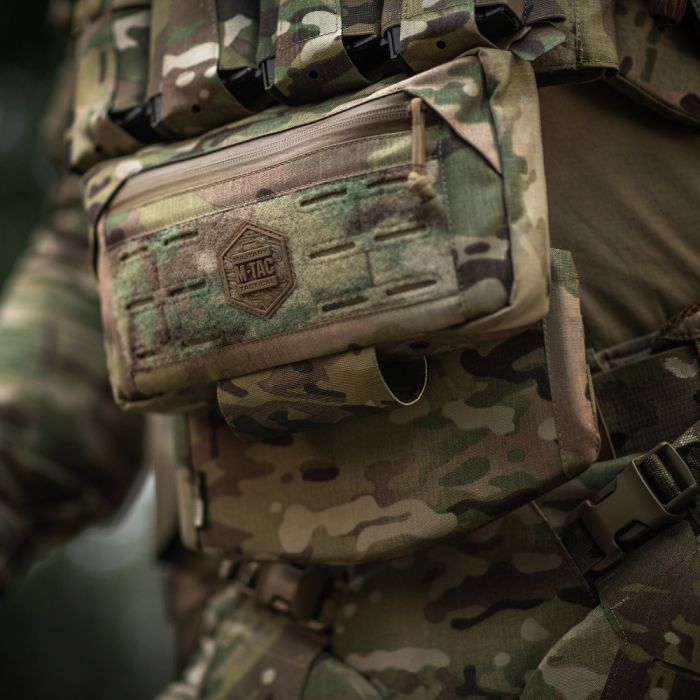 M-Tac захист живота з балістичним пакетом 2 клас захисту (BRONYX) Multicam