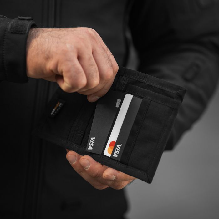 M-Tac гаманець Tactical Wallet Elite Black