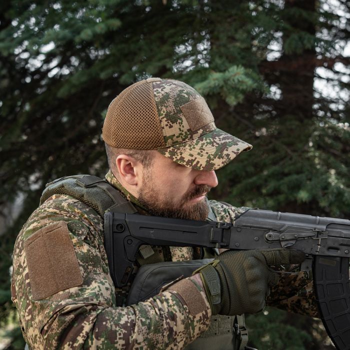 M-Tac бейсболка тактична з сіткою Rip-Stop NGU Camo