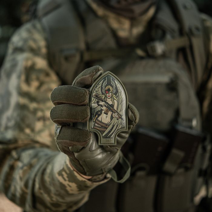 M-Tac нашивка Піка Валькірія PVC друк Olive