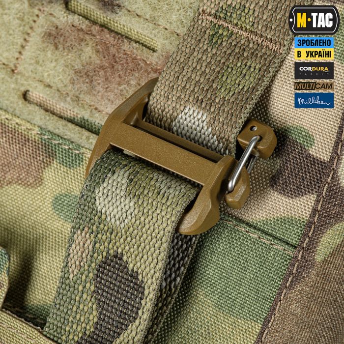 M-Tac плитоноска Cuirass Tiger FAST Elite (розмір плити М) Multicam
