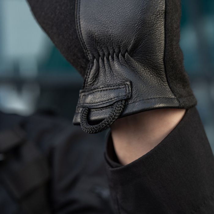 M-Tac рукавички Nomex Sport Leather Black