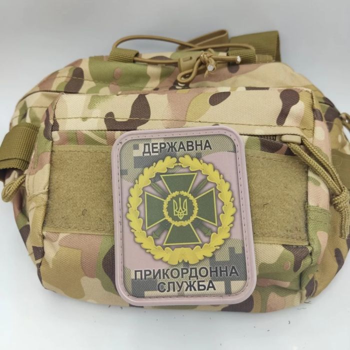 Шеврон ПВХ ЗСУ Державна прикордонна служба піксель