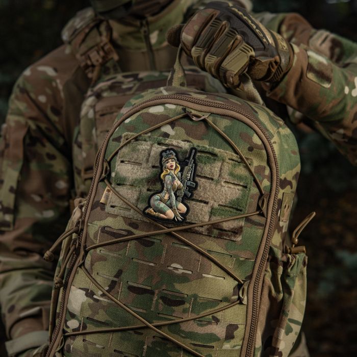 M-Tac нашивка Tactical girl №5 PVC Якудза
