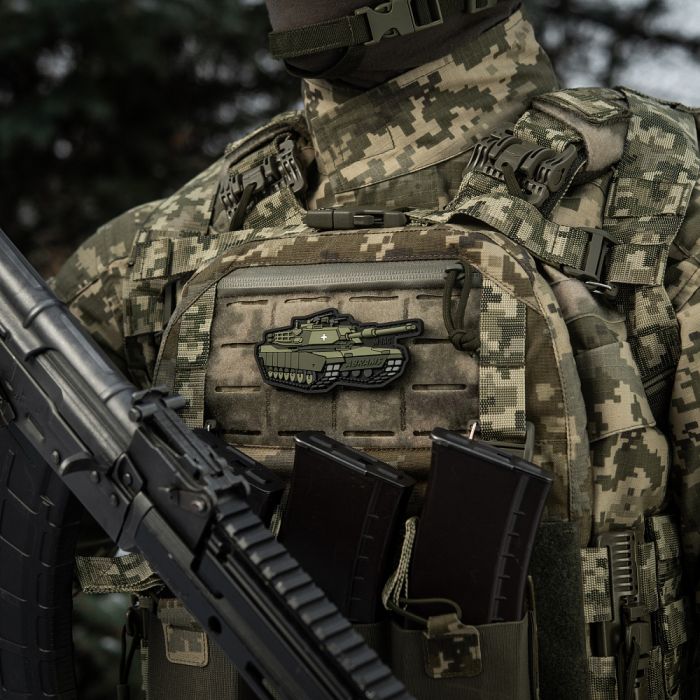 M-Tac нашивка ABRAMS (PVC) olive