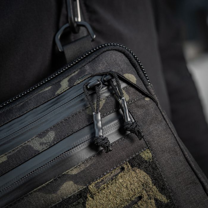 M-Tac сумка Admin Bag Medium Elite з липучкою Multicam Black/Black