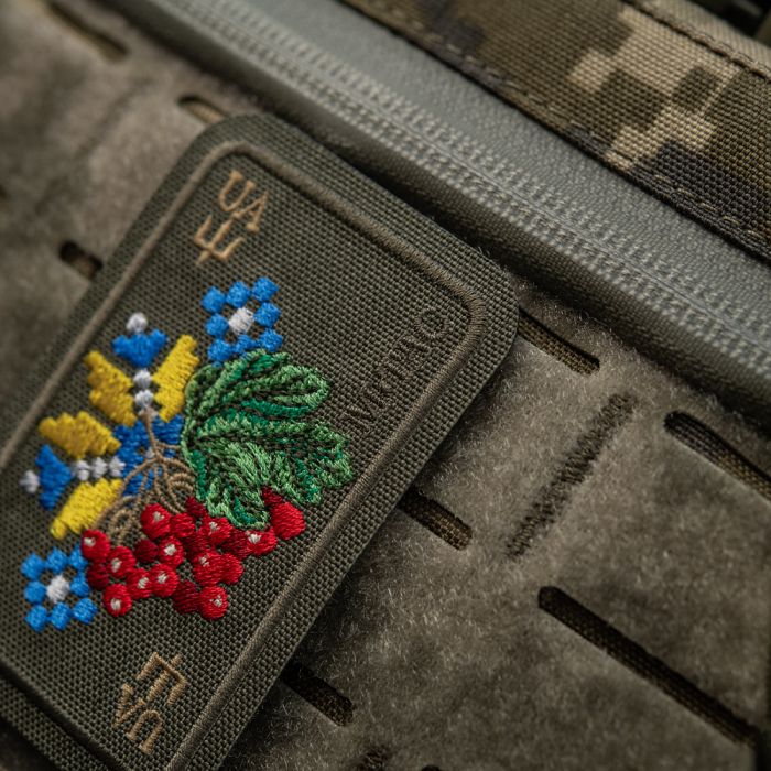 M-Tac нашивка Орнамент Калина (вишивка) Ranger Green