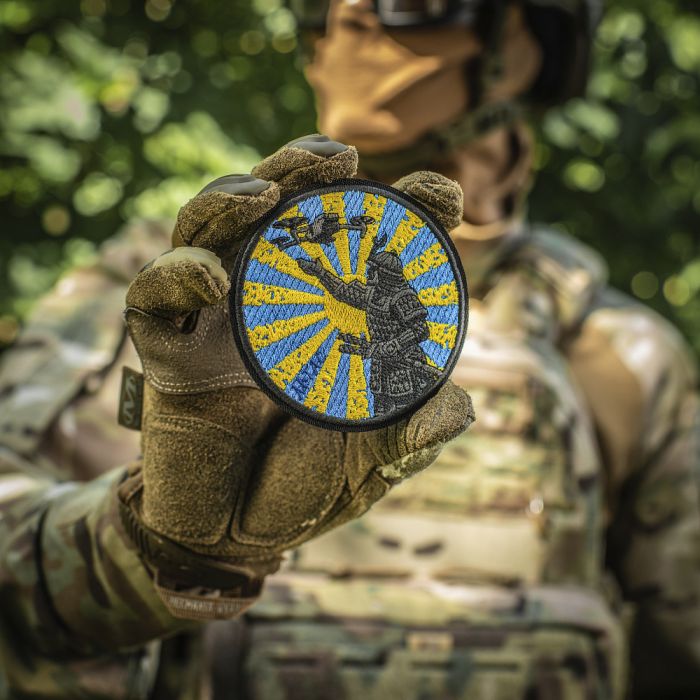 M-Tac нашивка Шлях Самурая (вишивка) Black/Yellow/Blue