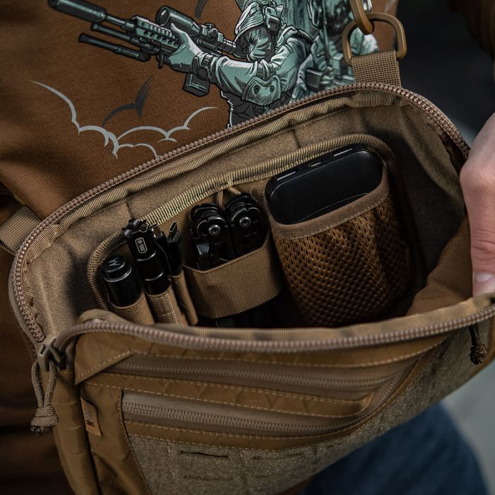 M-Tac сумка Admin Bag Medium X-Pac Elite з липучкою Coyote